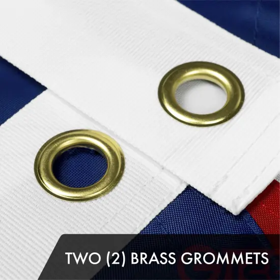 Ohio State Flag 300D Embroidered Polyester 3x5 Ft {2}