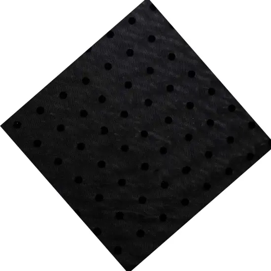 Flocked Dot Mesh Poly Spandex Mesh {5}