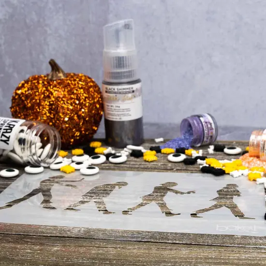 5x9 Zombie Walk Stencil {2}