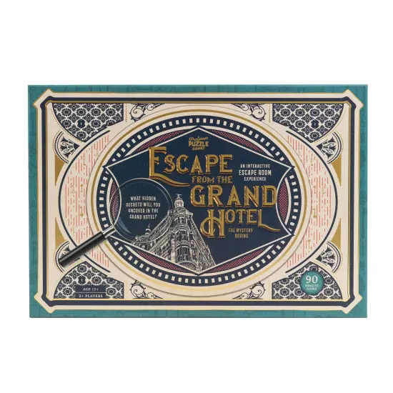 Professor Puzzle: Escape From The Grand Hotel - An Escape Room Game, Interactive Mystery Experience, Uncover Secrets, Ages 12+, 2+ Players, 90 Min {7}