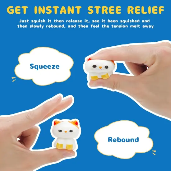 30 Packs Squishy Animals with Capsules {3}