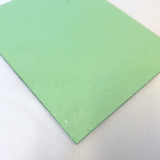 Wissmach GREEN TEA English Muffle Stained Glass Sheet &ndash; Vintage Ripple Textured Art Glass for Mosaics, Panels, Lamps & DIY Crafts | Hand-selected by The Little Flowers {6}