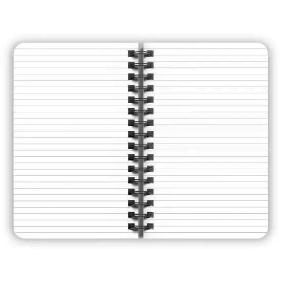 Busy Bees | 5.25x8.25 Inch Compact Wire Journal | Non-Dated | Foil Stamped Cover {3}