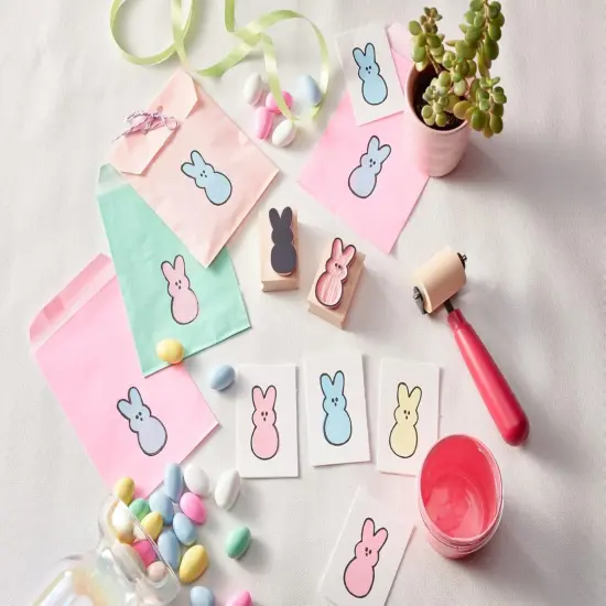 Block Printing Fabric Deluxe Kit, 14 Pieces, Includes Inks, Brayer, Bench Hook, Lino Handle and Cutters, Speedy-Carve Relief Blocks {4}