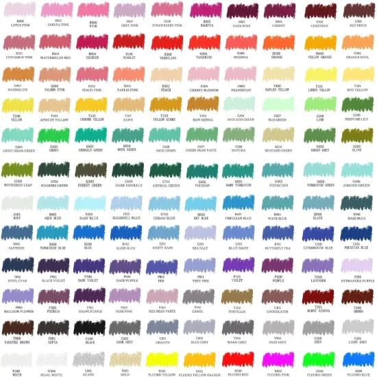 Oil Pastels Set of 120 Colors, Including 6 Neon Colors, Soft Oil Pastels for Art Painting, Drawing, Blending, Art Supplies for Artists, Beginners, Students, Teachers (10 x 70 mm) {2}