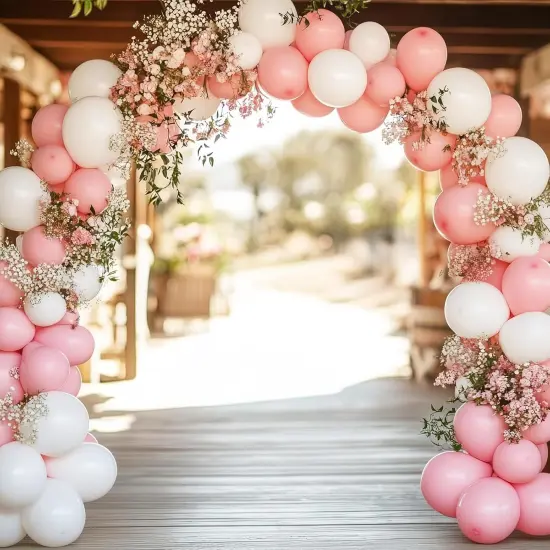 135pcs White Balloons Different Sizes 18 12 10 5 Inch for Garland Arch, Latex Balloon for Wedding Birthday Party Baby Shower Anniversary Decorations {3}