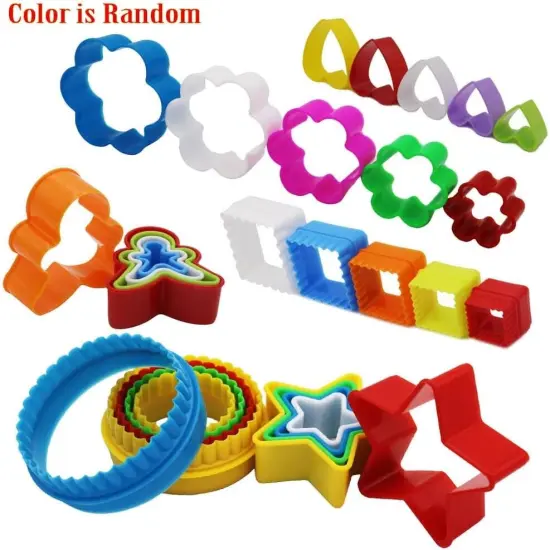 Cookie & Biscuit Cutter Set Multi Size Shapes 32 Pieces {4}