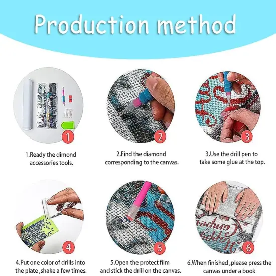 Halloween Diamond Painting Kits for Adults,5D Full Round Diamond Halloween Clown Diamond Art Kit, Large Dots Diamond Painting for Beginners, DIY Beads for Home Wall Decor, 27.5" x 15" {4}