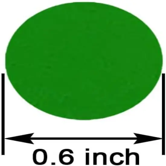 Green Confetti 0.6 inch,Round Green Foil Confetti,Shiny Green Confetti for Party Decoration or Filled Balloons,(3.52 oz) {2}