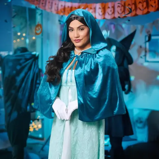 Regency Capelet Adult Costume Accessory | Green {4}