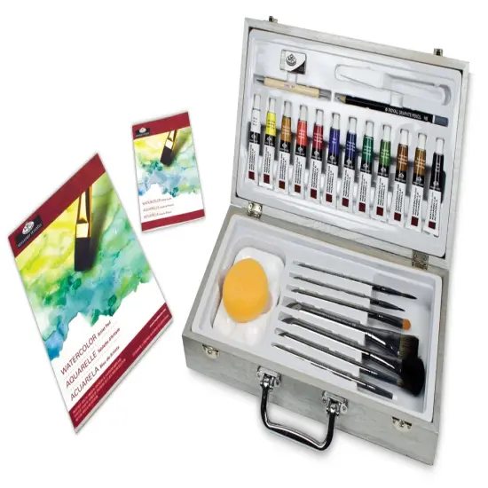 RZEN-WAT8301 | Essentials™ 29pc Watercolor Paint Zen Brush Travel Art Set {1}