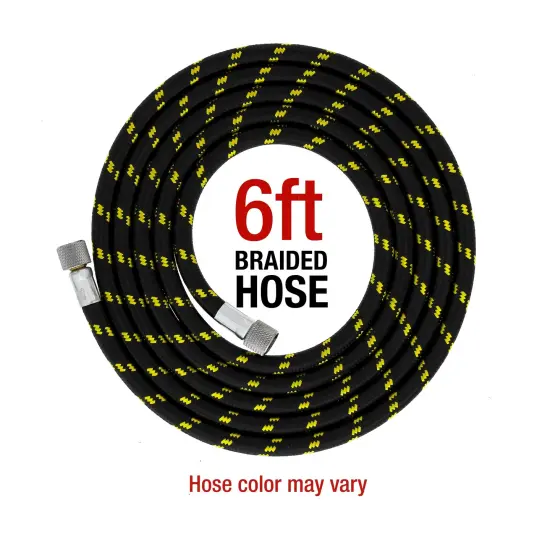 High Precision Detail Control Dual-Action Side Feed Airbrush Set with Twin Cylinder Piston Airbrush Compressor with Air Storage Tank {5}