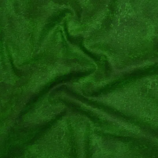 1 Yard Forest Green Printed Cotton for Quilts & Crafts, Non Stretch Fabric, 44 Inches Width {1}