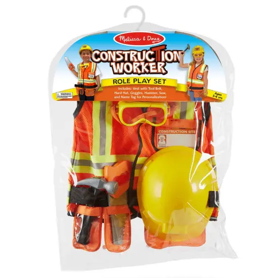 Construction Worker Role Play Costume Set {2}