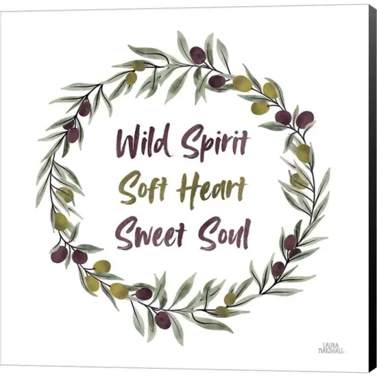 Olive Grove I by Laura Marshall 12" x 12" Canvas Wall Art {1}