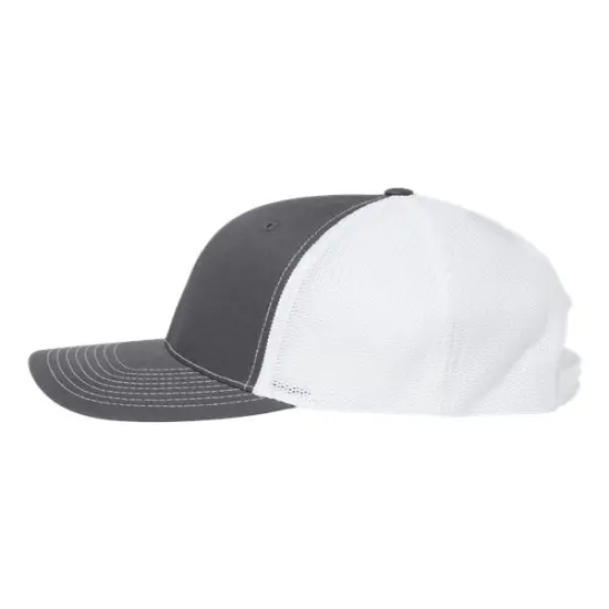 Richardson&reg; Garment Washed Trucker Cap Kelly/ White {4}