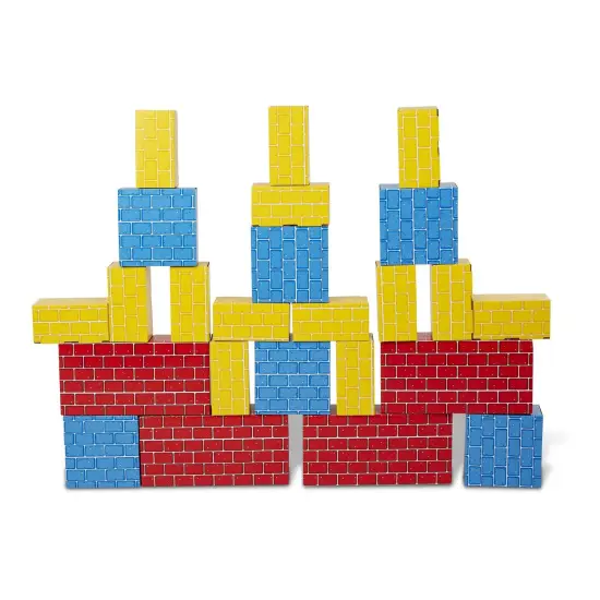 Jumbo Cardboard Blocks, 24-Piece Set {2}