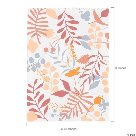 Fall Wedding Paper Treat Bags Bulk 50 Pc {3}