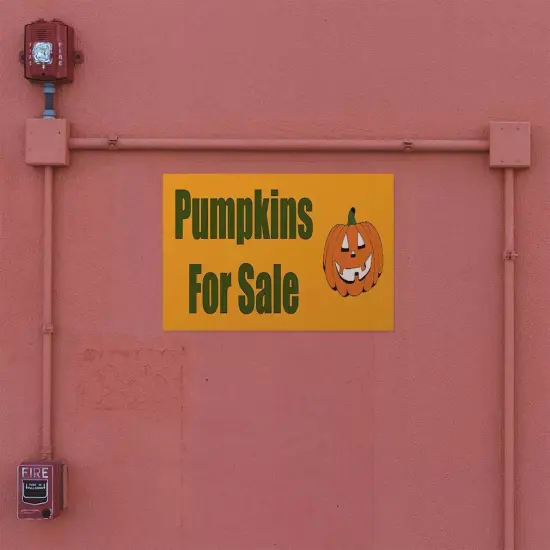 Kitcheniva Pumpkins for Sale Halloween Decal Stickers {3}