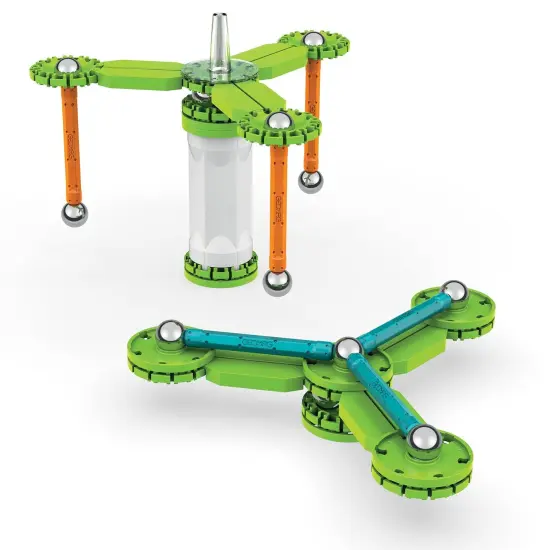 Mechanics Magnetic Gears Recycled, 96 Pieces {5}