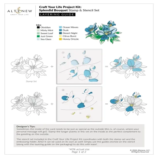 Craft Your Life Project Kit: Splendid Bouquet {3}