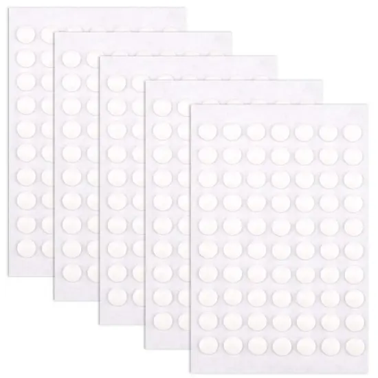 350 Pieces Double-Sided Adhesive Dots, 6mm Clear Removable Sticky Adhesive Putty,Glue Acrylic No Trace Sticky Putty Waterproof Dot Stickers for Balloons, Envelopes, Notes, Photos {2}