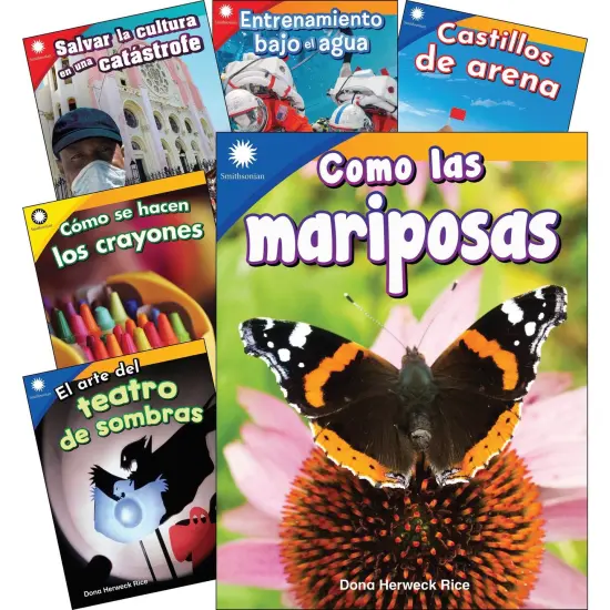 Smithsonian Informational Text: Fun in Action Spanish Grades K-1: 6-Book Set {1}