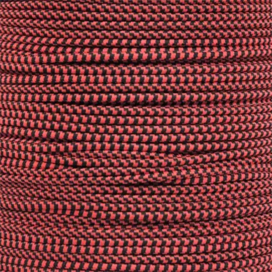 Kitcheniva Shock Cord Nylon Jack With Rubber Core Stretch Line 10FT Black widow {1}