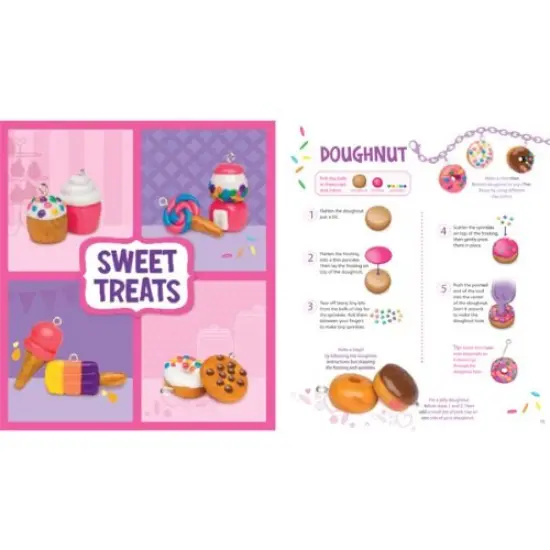 Charms (Klutz Craft Kit) 8" Length x 1.19" Width x 9" Height {3}