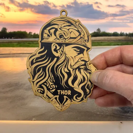 Ornament - Black - Thor {5}