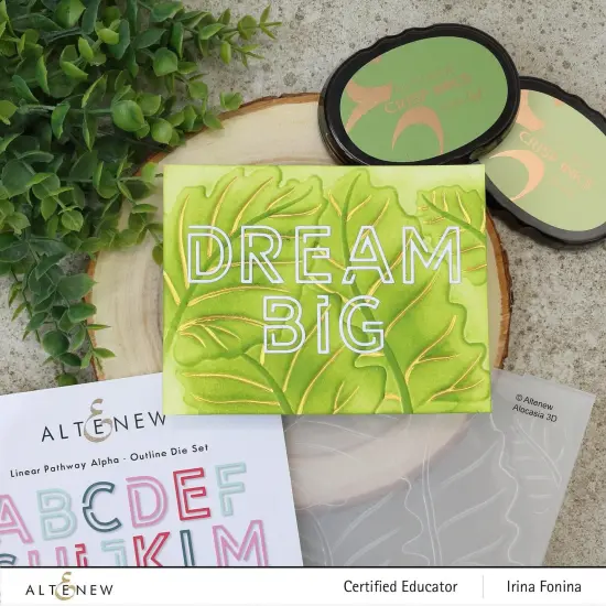 Alocasia 3D Embossing Folder {4}