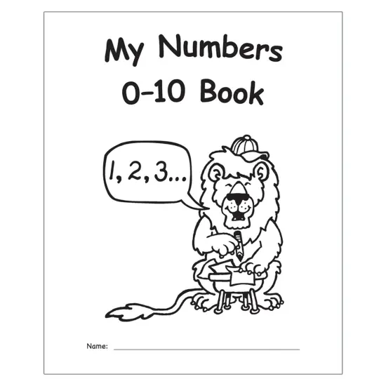 My Own Books&trade;: My Numbers 0-10 Book, 10-Pack {2}