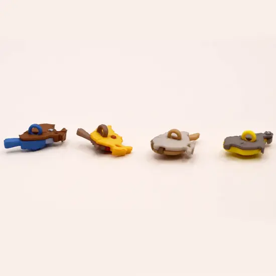 Feathered Friends Craft Embellishments bAssorted Bird Shank-Back Buttons 24pcs {3}