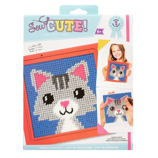 ColorBok 73430 Sew Cute Needlepoint Lola Cat {1}