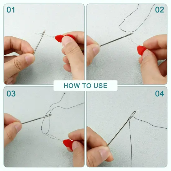 80/40 PCS Large-Eye Blunt Needles,8 Sizes Stainless Steel Yarn Knitting Needles,Sewing Needles,Crafting Knitting Weaving Stringing Needleswith Threaders for Finishing Off Crochet Projects CJ {4}