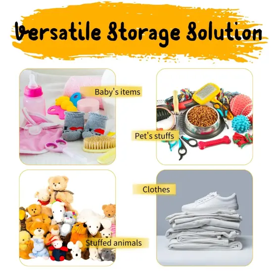 Soft Corner Shelf | Safe Hanging Organizer | Child-Friendly Wall Mount Storage | for Sundries, Toys, Stuffed Animals, Diapers | for Pantry Closet Bedroom Nursery Organization 1-Pack {4}