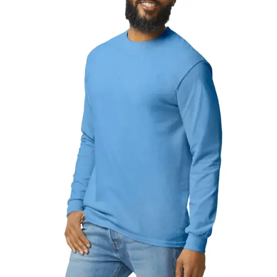 Gildan Heavy Cotton Long Sleeve T-Shirt Carolina blue {2}