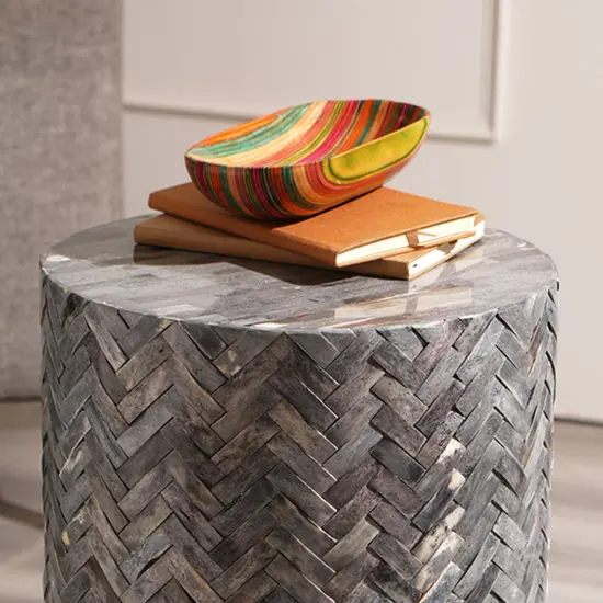D-Mate Pattern Stool For Living Room/Table {2}