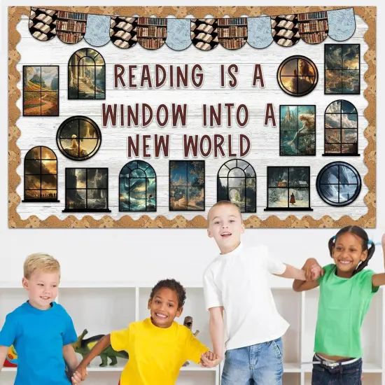 Reading Bulletin Board Set {5}
