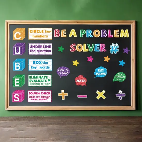 41Pcs Math Bulletin Board Set {4}