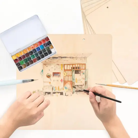 Unfinished Wooden Cutouts for DIY {3}