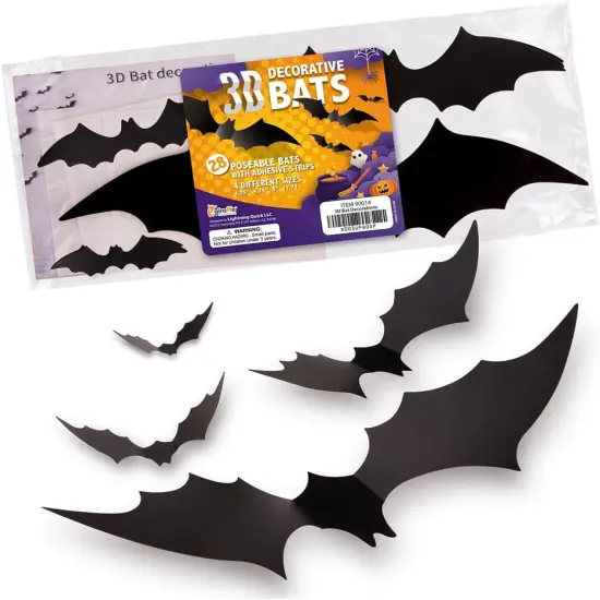 Halloween Bats Wall Decor {2}