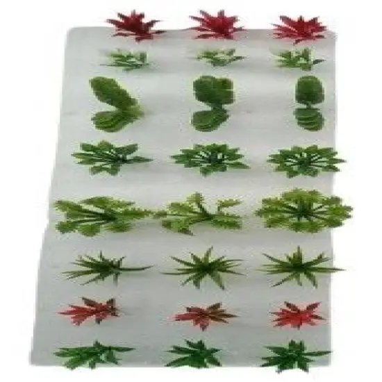 Decorative Plants for a Christmas Village {4}