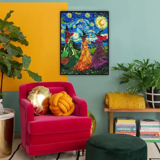 Witches Paint by Numbers Kit - 16x20 Inches {4}