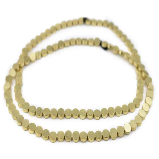 The Bead Chest Circular Disk Brass Beads (8mm) {3}
