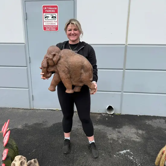 Mammoth Table Top Statue {3}