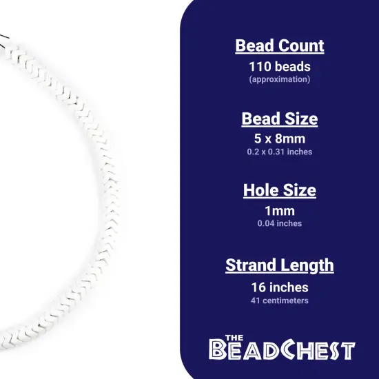 The Bead Chest White Agate Interlocking Snake Beads (8mm) {4}