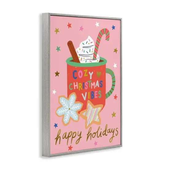 Stupell Industries Cozy Christmas Cocoa Framed Giclee By Lisa Barlow {3}