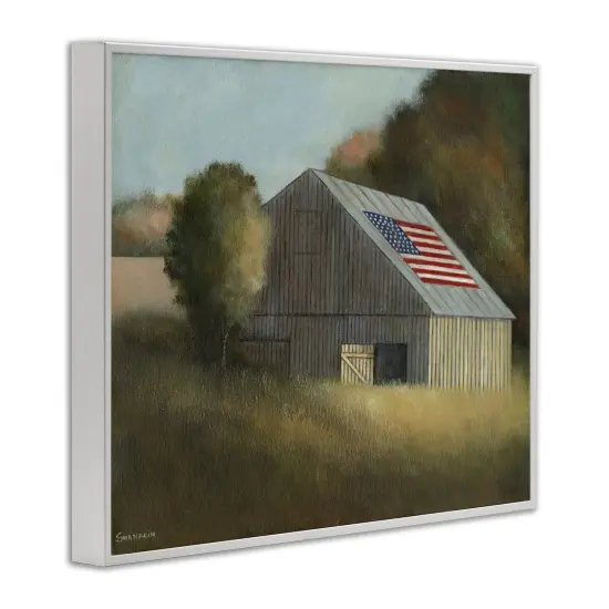 Stupell Industries Peaceful Americana Barn Framed Giclee By David Swanagin {3}