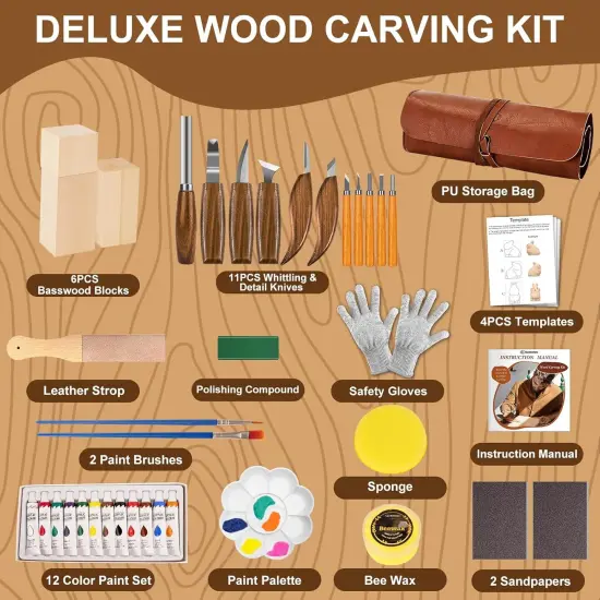 Whittling Kit for Beginners and Enthusiasts {2}